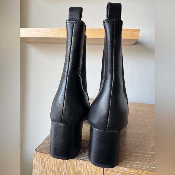 NIB! MADEWELL Women’s The Sylvia Chelsea Boot in True Black Leather Size 11 - Picture 8 of 15